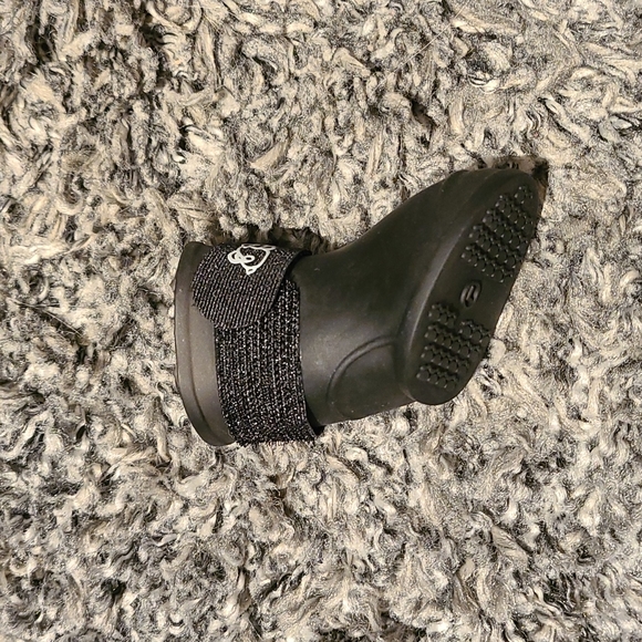 Black Pet Booties - Picture 3 of 5